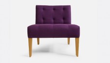 Norton side chair purple oak